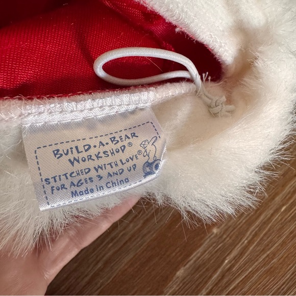 Build-A-Bear Workshop Christmas Santa Claus Elf Outfit Costume Clothes Set Of 2 - Picture 3 of 5